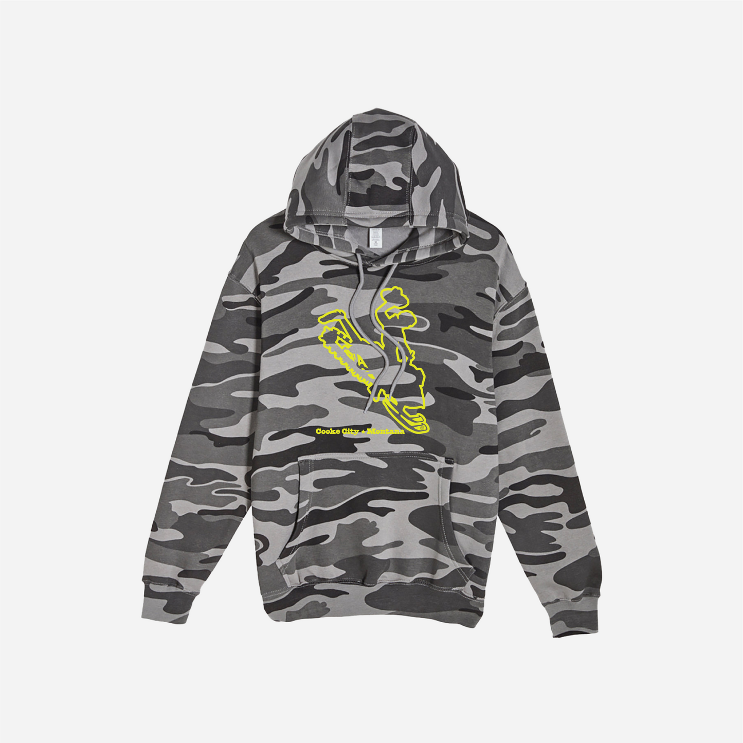 Sled Cowboy Hoodie - Slate Camo
