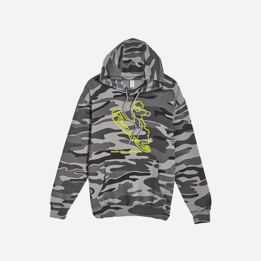 Sled Cowboy Hoodie - Slate Camo