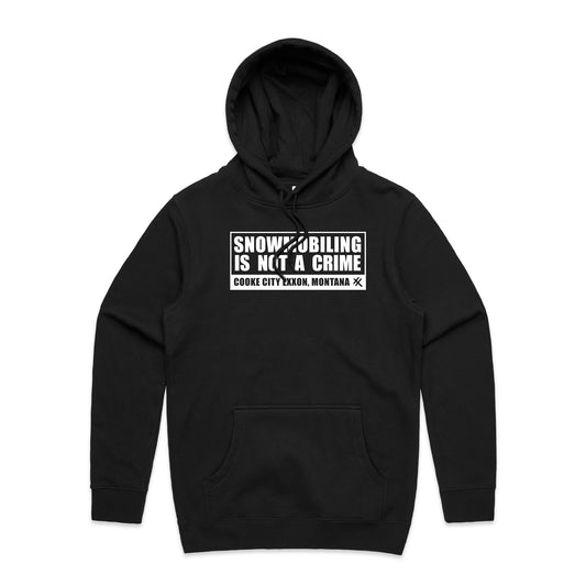 Snowmobiling Is Not A Crime Hoodie